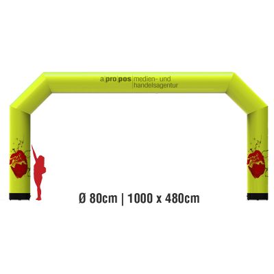INFLAT ARCH 80, 1000x480cm